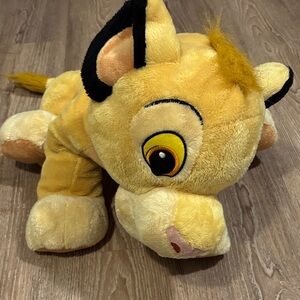 Disney Simba Yellow Lion Stuffed Animal